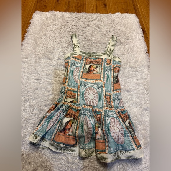 Agua Bendita Multicolor Printed Dress - Picture 13 of 16